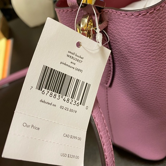 Kate spade ♠️ New York small Eva bucket bag NWT - Picture 7 of 8